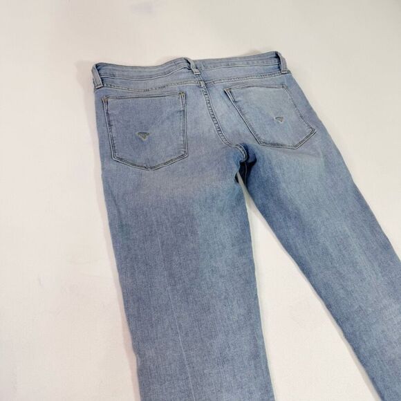 Hudson Jeans Womens 29 Krista Super Skinny Distressed Light Wash - Picture 9 of 10